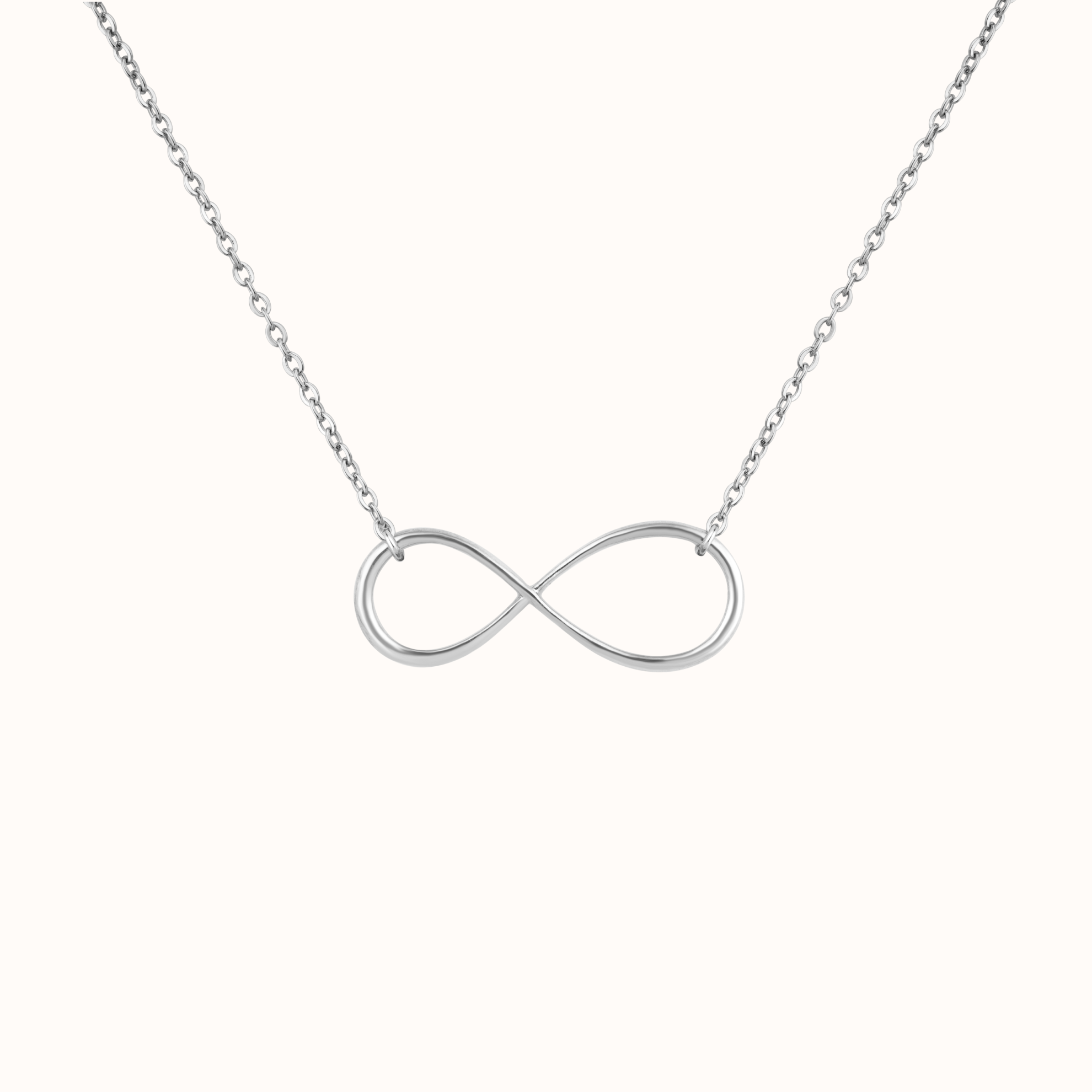 Silver Infinity Charm Pendant