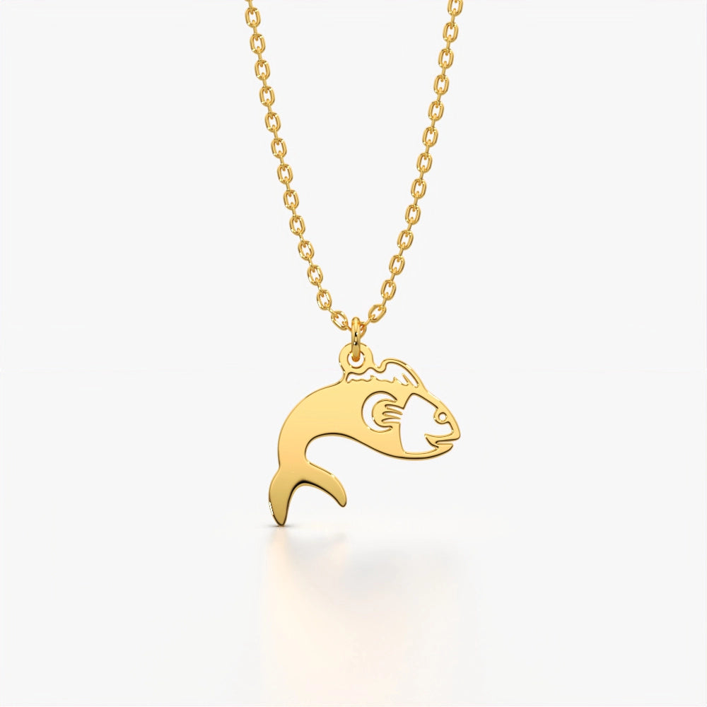 Fish Charm Necklace