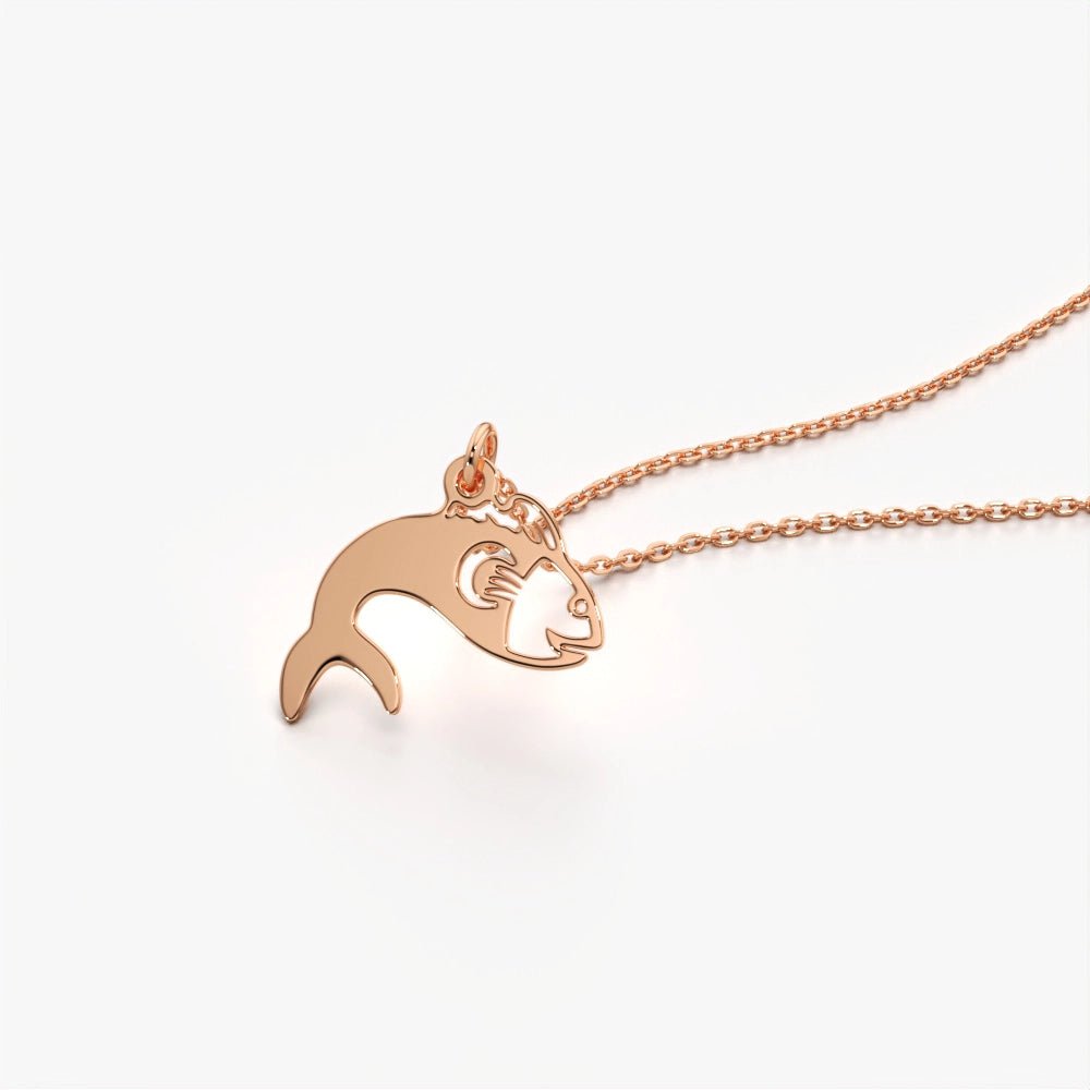 Fish Charm Necklace