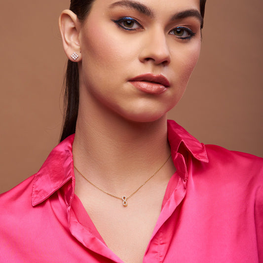 Infinity Knot Necklace and Ring Set