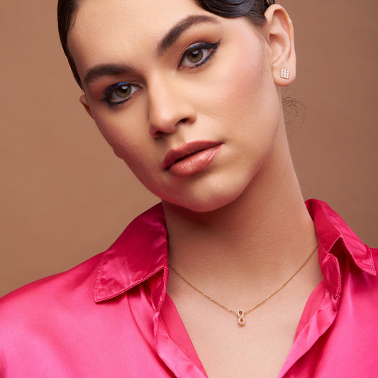 Infinity Knot Necklace and Ring Set