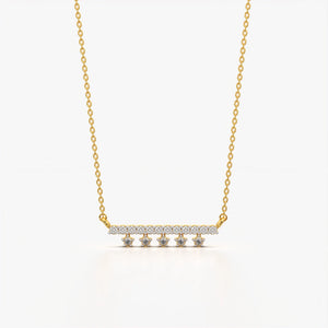 Star and Bar Style Necklace