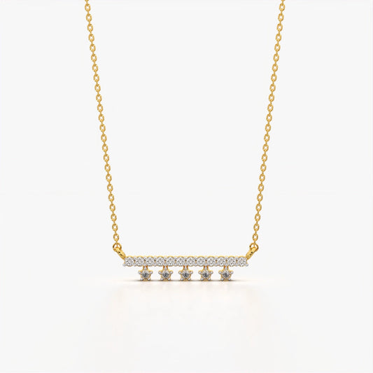 Star and Bar Style Necklace
