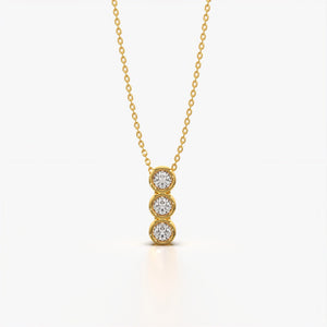 Three-Stone Necklace