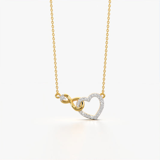 Eternal Love Infinity Heart Necklace