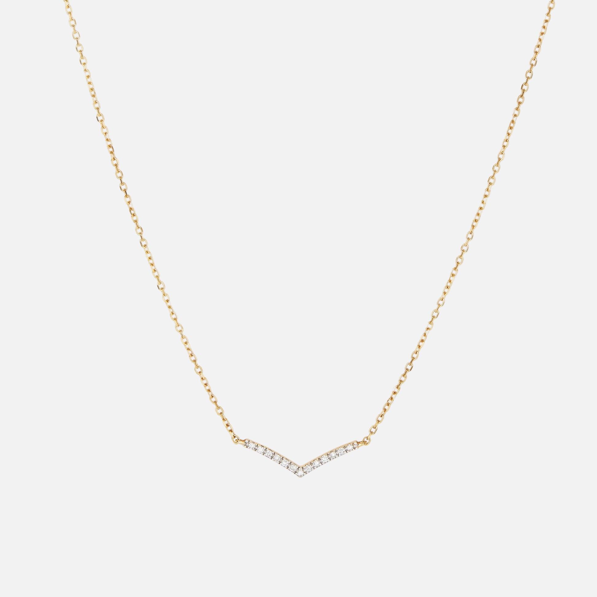 Dainty Chevron Necklace