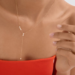 Minimalist Y Necklace