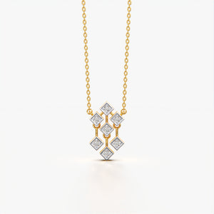Fancy Diamond Setting Mangalsutra