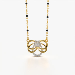 Dazzling Petal Mangalsutra