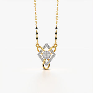Geometric Grace Mangalsutra