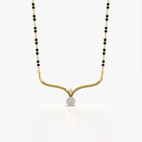 Floral Arc Mangalsutra