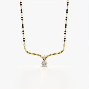 Celestial Curve Mangalsutra