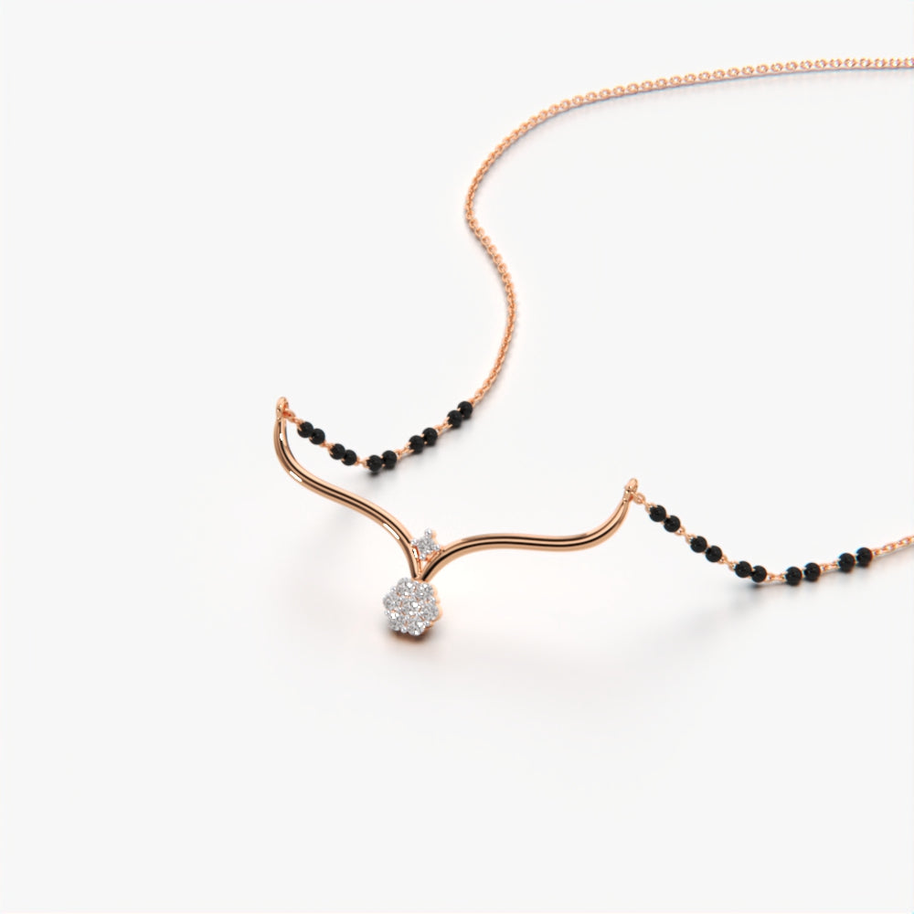 Celestial Curve Mangalsutra