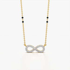 Infinity Spark Diamond Mangalsutra