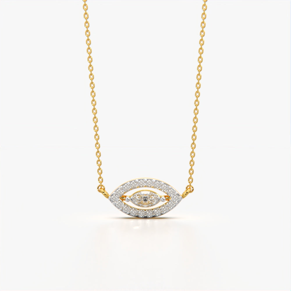 Eye-Catching Diamond Necklace