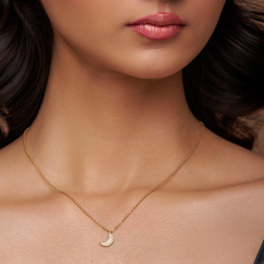 Crescent Moon and North Star Jewellery Set