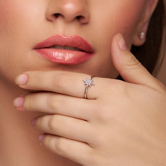 Crescent Moon and North Star Jewellery Set