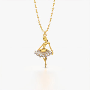 Dancing Ballerina Necklace