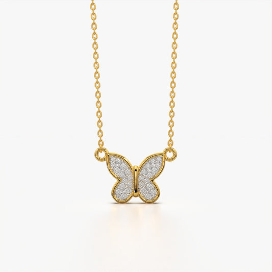 Dazzling Butterfly Necklace