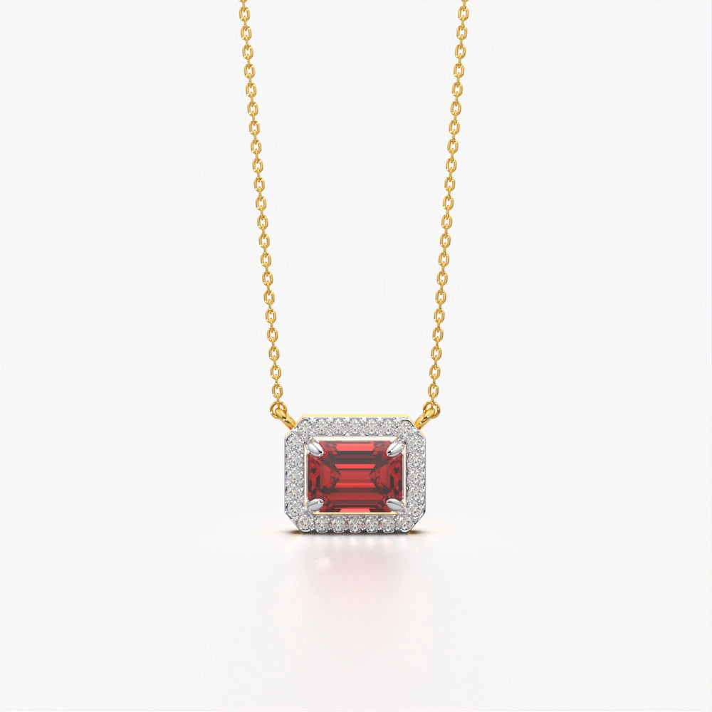 Ruby Glow Pendant