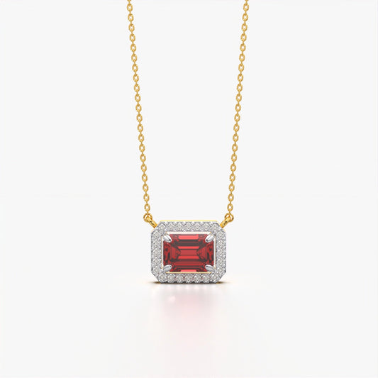Ruby Glow Pendant