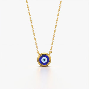 Delicate Evil Eye Pendant