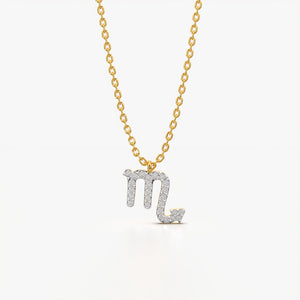 Dazzling Scorpio Zodiac Necklace