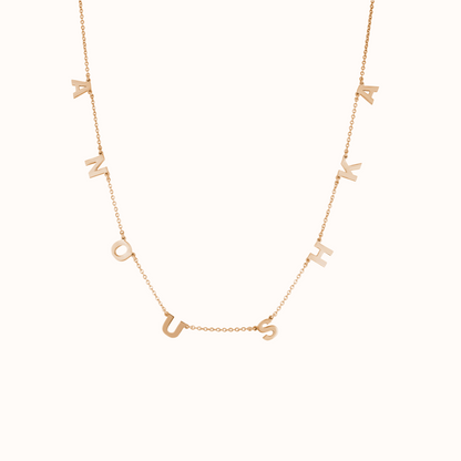 Minimalist Silver Name Necklace