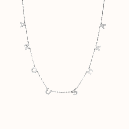 Minimalist Silver Name Necklace