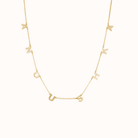 Minimalist Silver Name Necklace - KYMEE