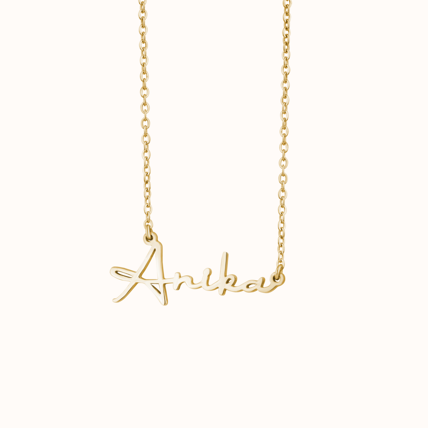 Handwritten Style Name Necklace - KYMEE
