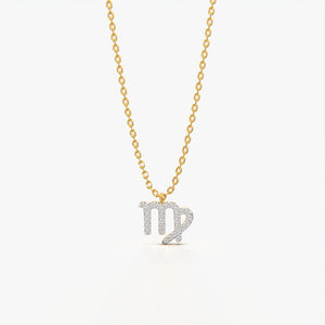Diamond Letter Name Necklace
