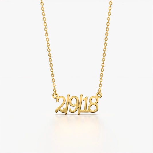 Special Date Necklace