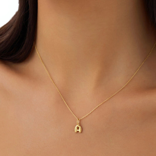 Personalized Letter Charm Necklace