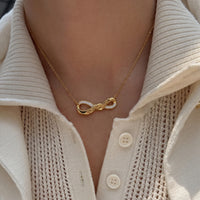 Personalised Infinity Engraved Necklace