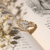 Oval Marquise Ring Set