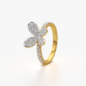 Butterfly Dreams Diamond Ring