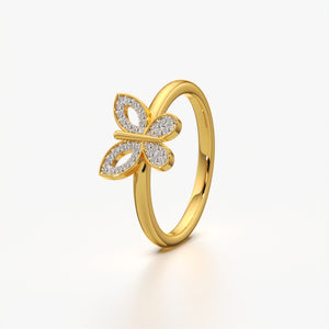 Butterfly Dreams Diamond Ring