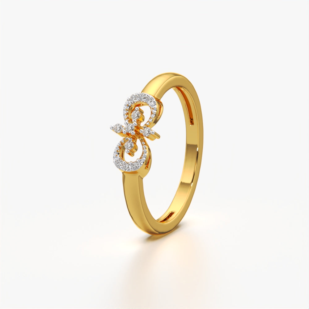 Infinity Flower Ring