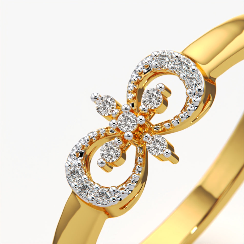 Infinity Flower Ring