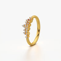 Mini Crown Tiara Ring