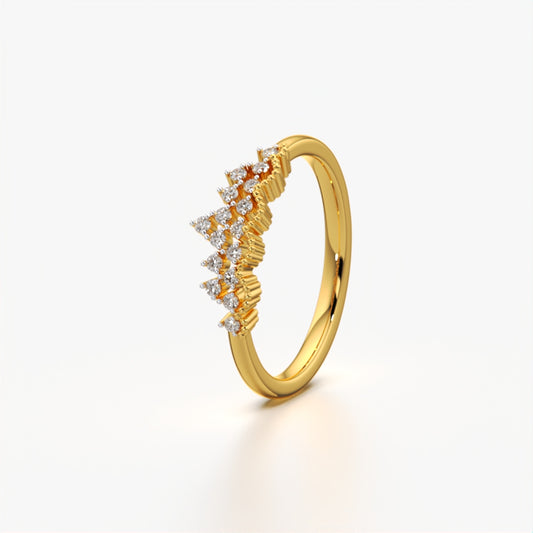 Stunning Unique Style Diamond Ring