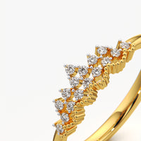 Mini Crown Tiara Ring