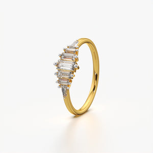 Baguette Diamond  Band