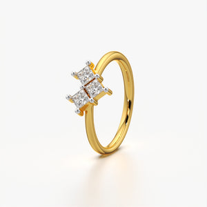 Regal Trio Diamond Ring