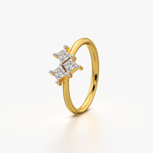 Regal Trio Diamond Ring