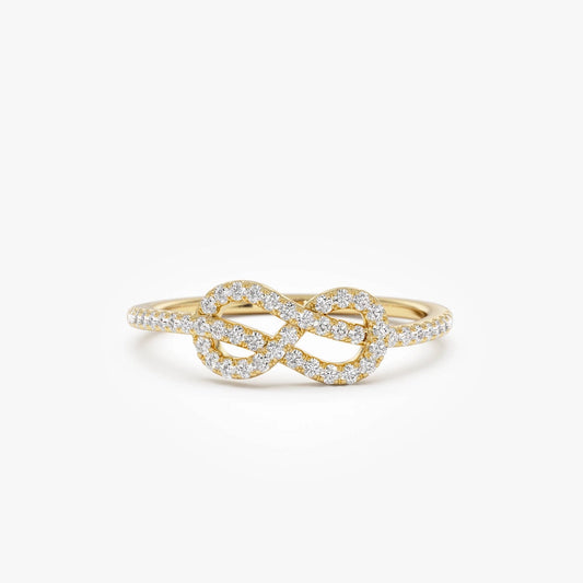 Eternal Sparkle Infinity Ring
