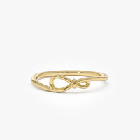 Dainty Bow Knot Ring