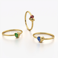 Pear Cut Heart Fancy Ring