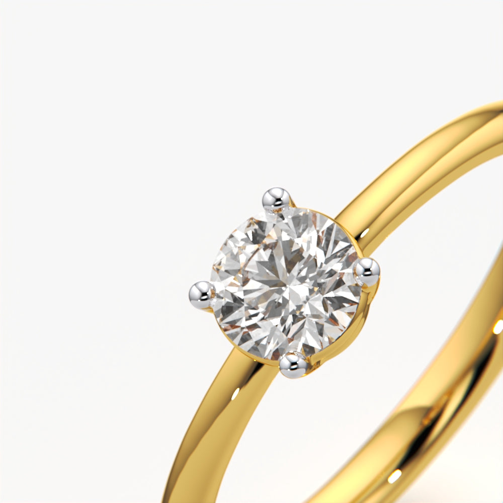 Classic Solitaire Diamond Ring